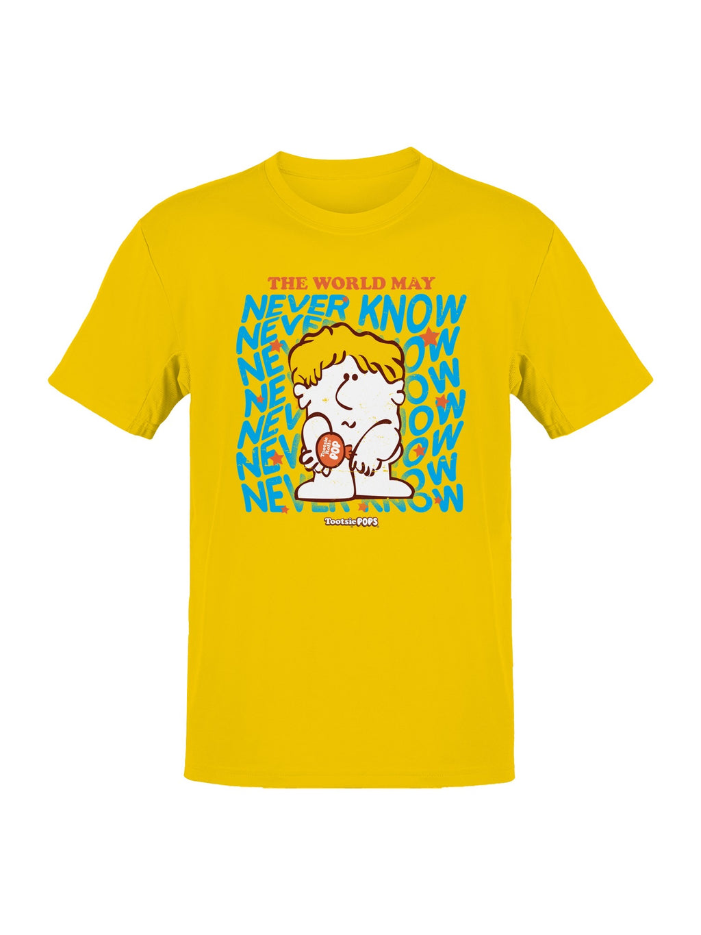 Officially Licensed Tootsie Roll Vintage Tootsie Pop Men's T-shirt