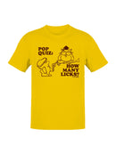 Officially Licensed Tootsie Roll Classic Quiz Men's T-shirt