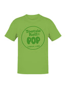 Officially Licensed Tootsie Roll Lemon Lime Tootsie Roll Pop Men's T-shirt