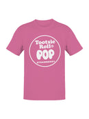 Officially Licensed Tootsie Roll Tootsie Pop Strawberry Logo  Men's T-shirt