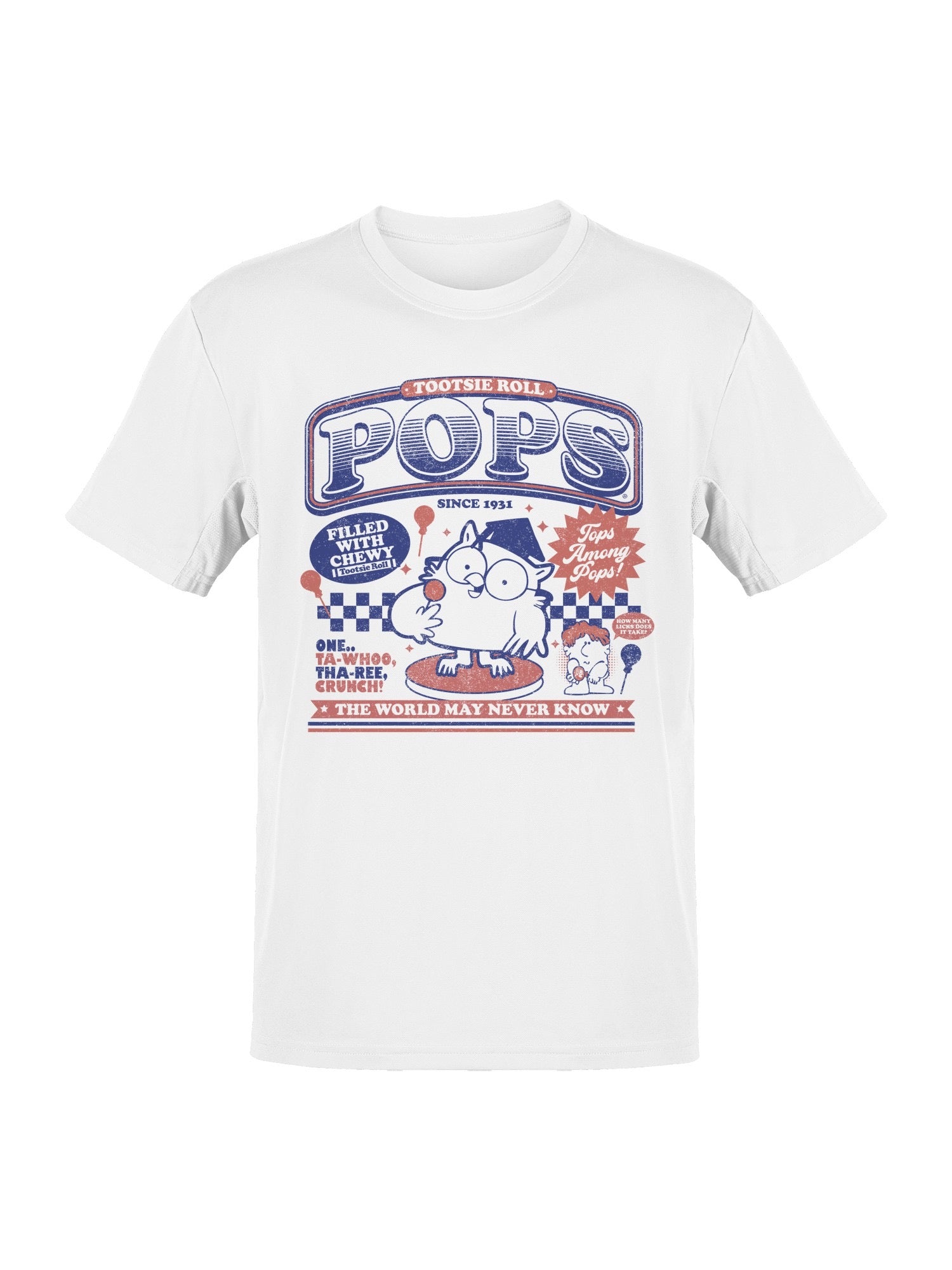 Officially Licensed Tootsie Roll Vintage Tootsie Roll Pop  Men's T-shirt