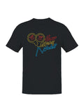 Officially Licensed Tootsie Roll Tootsie Pop Neon Poster Men's T-shirt