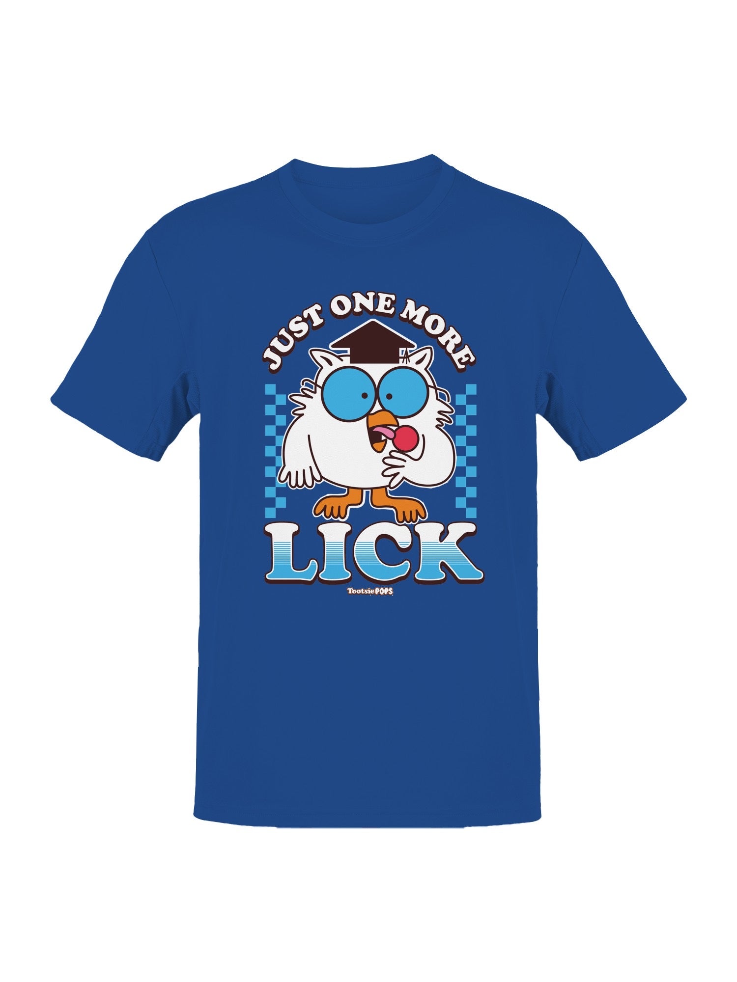 Officially Licensed Tootsie Roll Tootsie Pop Owl Graphic Men's T-shirt