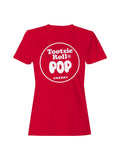 Officially Licensed Tootsie Roll Cherry Tootsie Roll Pop Treat Women's T-shirt