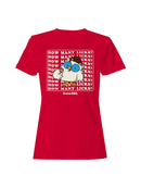 Officially Licensed Tootsie Roll Tootsie Pops Owl Design Women's T-shirt