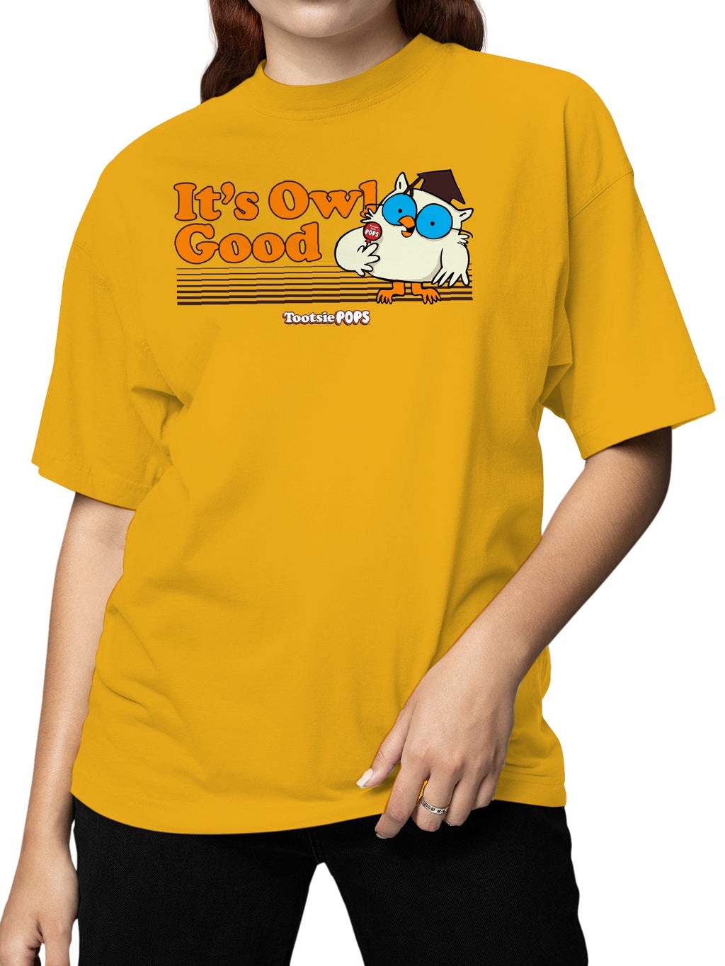 Officially Licensed Tootsie Roll Owl Tootsie Pops  Women's T-shirt