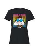 Officially Licensed Tootsie Roll Crunch Mode Owl Women's T-shirt