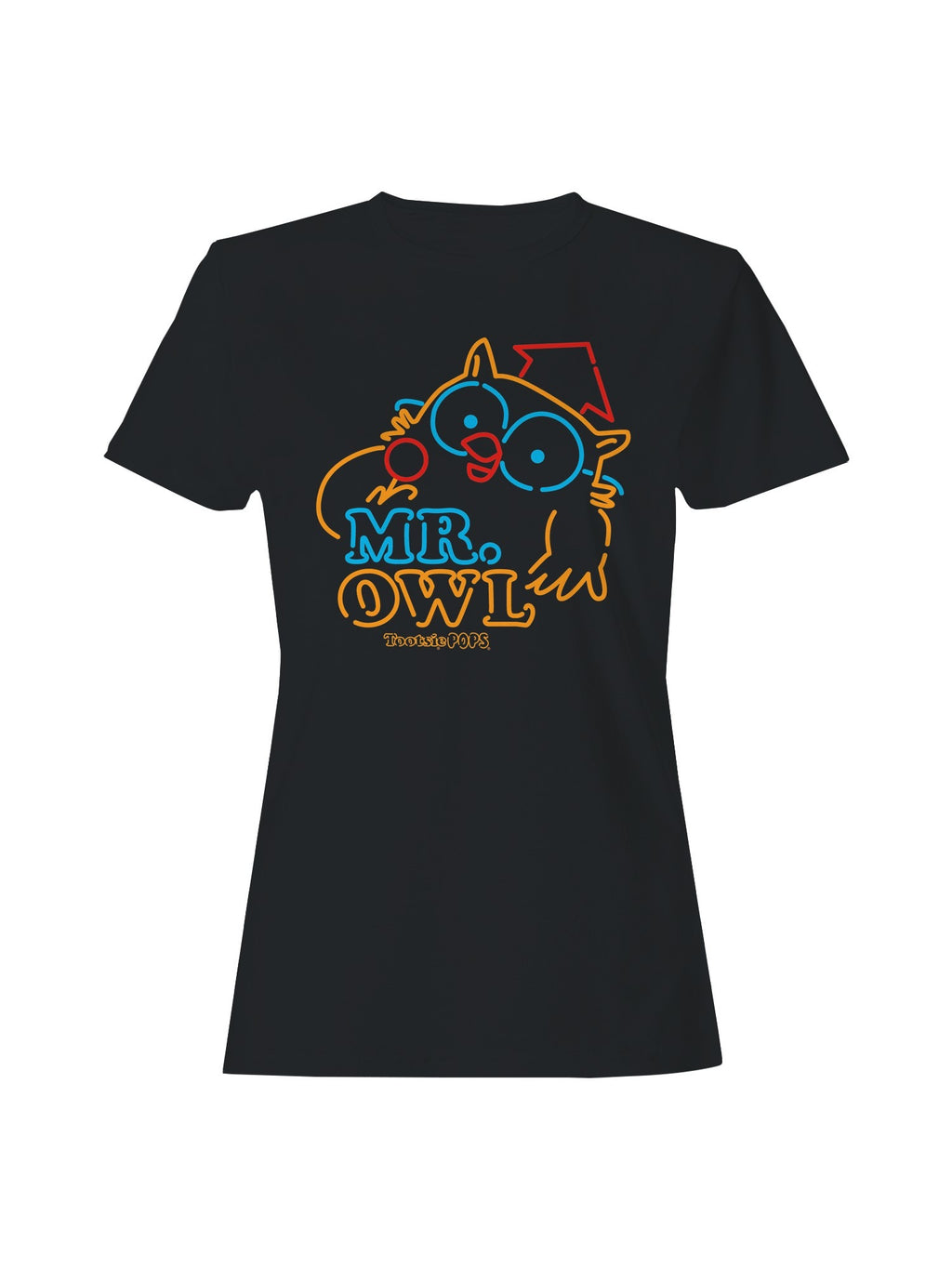 Officially Licensed Tootsie Roll Mr. Owl Snack Women's T-shirt