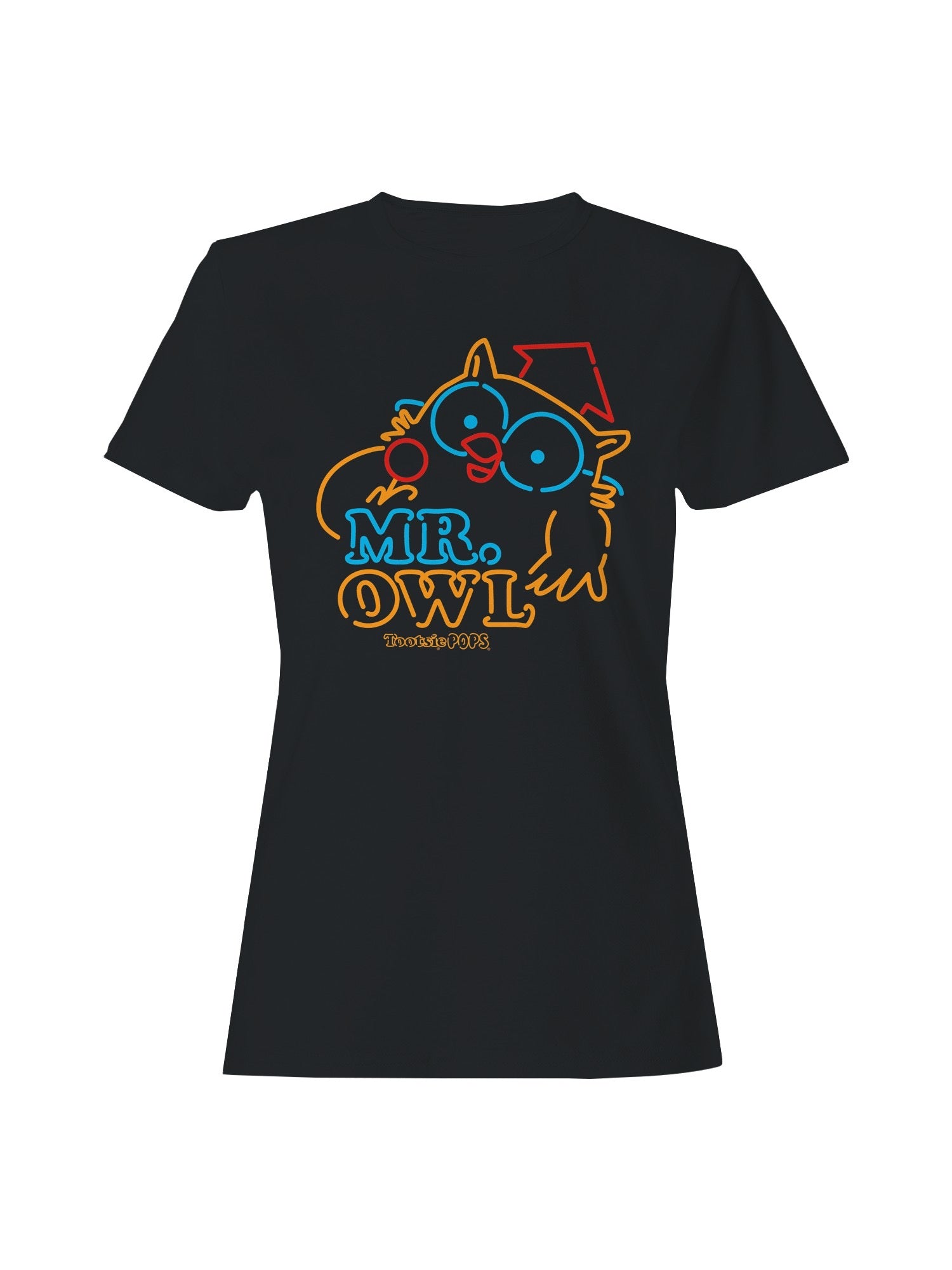 Officially Licensed Tootsie Roll Mr. Owl Snack Women's T-shirt