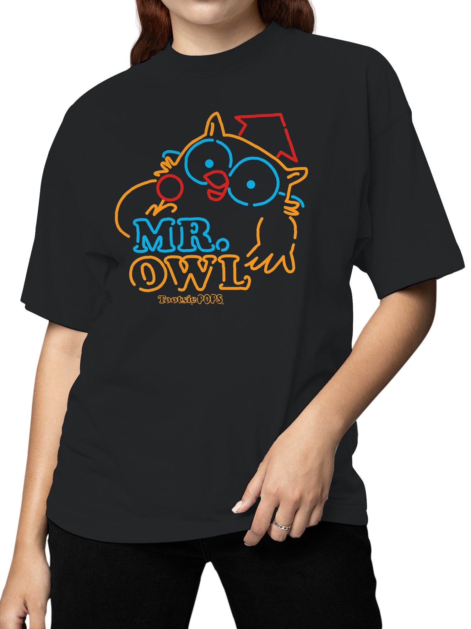 Officially Licensed Tootsie Roll Mr. Owl Snack Women's T-shirt
