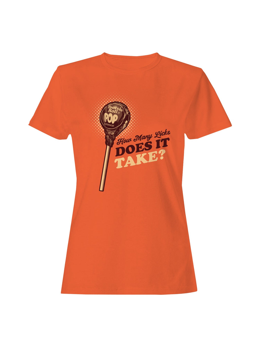 Officially Licensed Tootsie Roll Tootsie Roll Pop Women's T-shirt