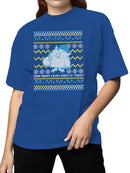 Officially Licensed Tootsie Roll Funny Owl Ugly Christmas Sweater Women's T-shirt