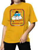 Officially Licensed Tootsie Roll Crunchy Owl Tootsie Women's T-shirt