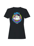 Officially Licensed Tootsie Roll Cute Owl Design Women's T-shirt