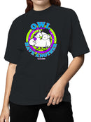 Officially Licensed Tootsie Roll Cute Owl Design Women's T-shirt