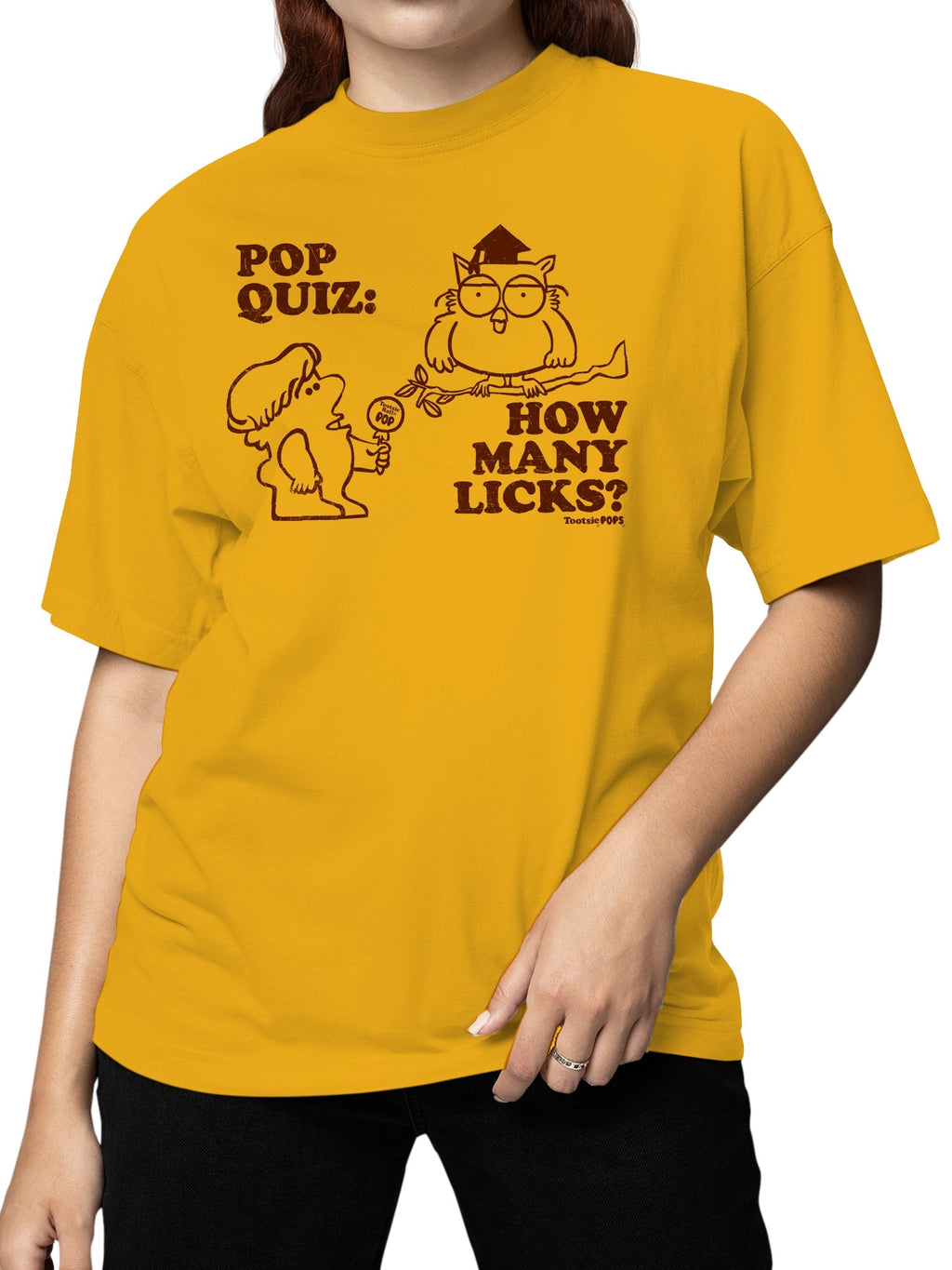 Officially Licensed Tootsie Roll Classic Quiz Women's T-shirt