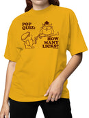 Officially Licensed Tootsie Roll Classic Quiz Women's T-shirt