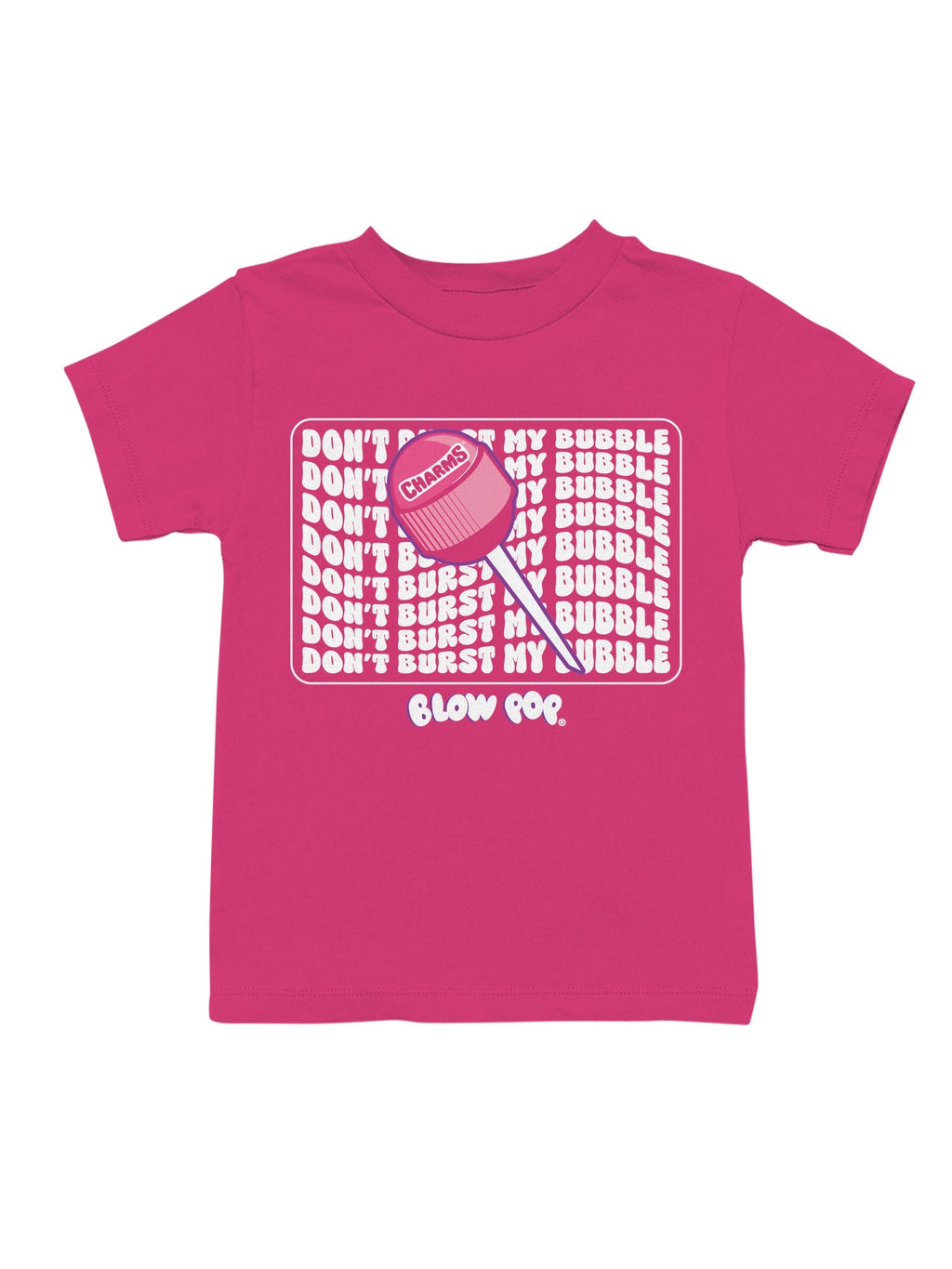 Officially Licensed Blow Pop Charms Blow Pop Youth's T-shirt