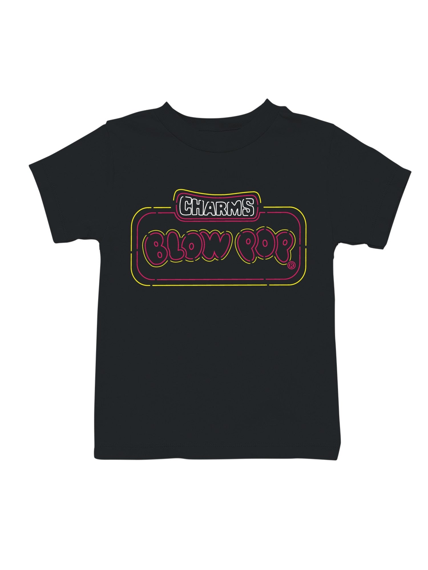 Officially Licensed Blow Pop Neon Blow Pop Sign Decor Youth's T-shirt