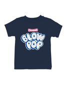 Officially Licensed Blow Pop Charms Blow Pop Candy Fun Youth's T-shirt