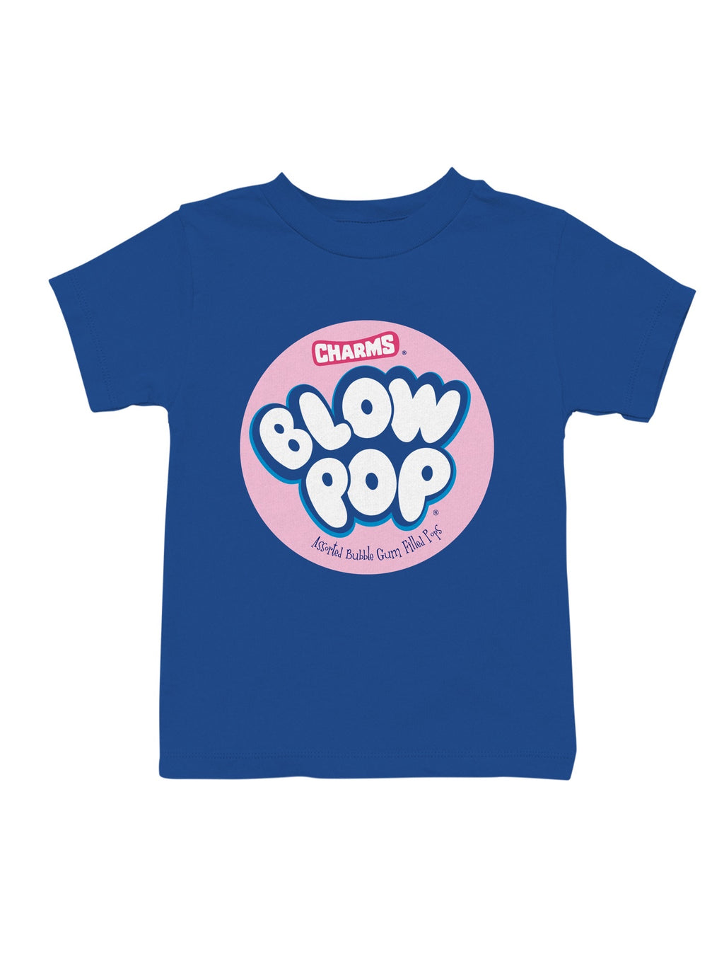 Officially Licensed Blow Pop Charms Blow Pop Lollipops Youth's T-shirt