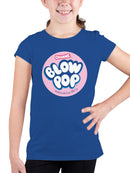 Officially Licensed Blow Pop Charms Blow Pop Lollipops Youth's T-shirt