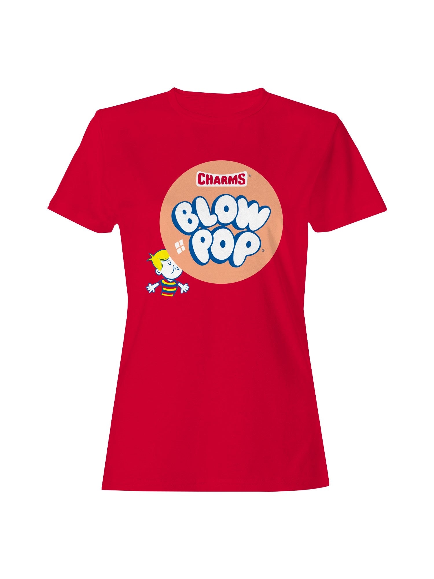 Officially Licensed Blow Pop Lollipop Candy Charms Treat Women's T-shirt