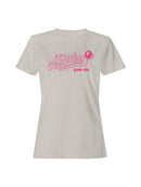 Officially Licensed Blow Pop Pink Pop Art Graphic Women's T-shirt