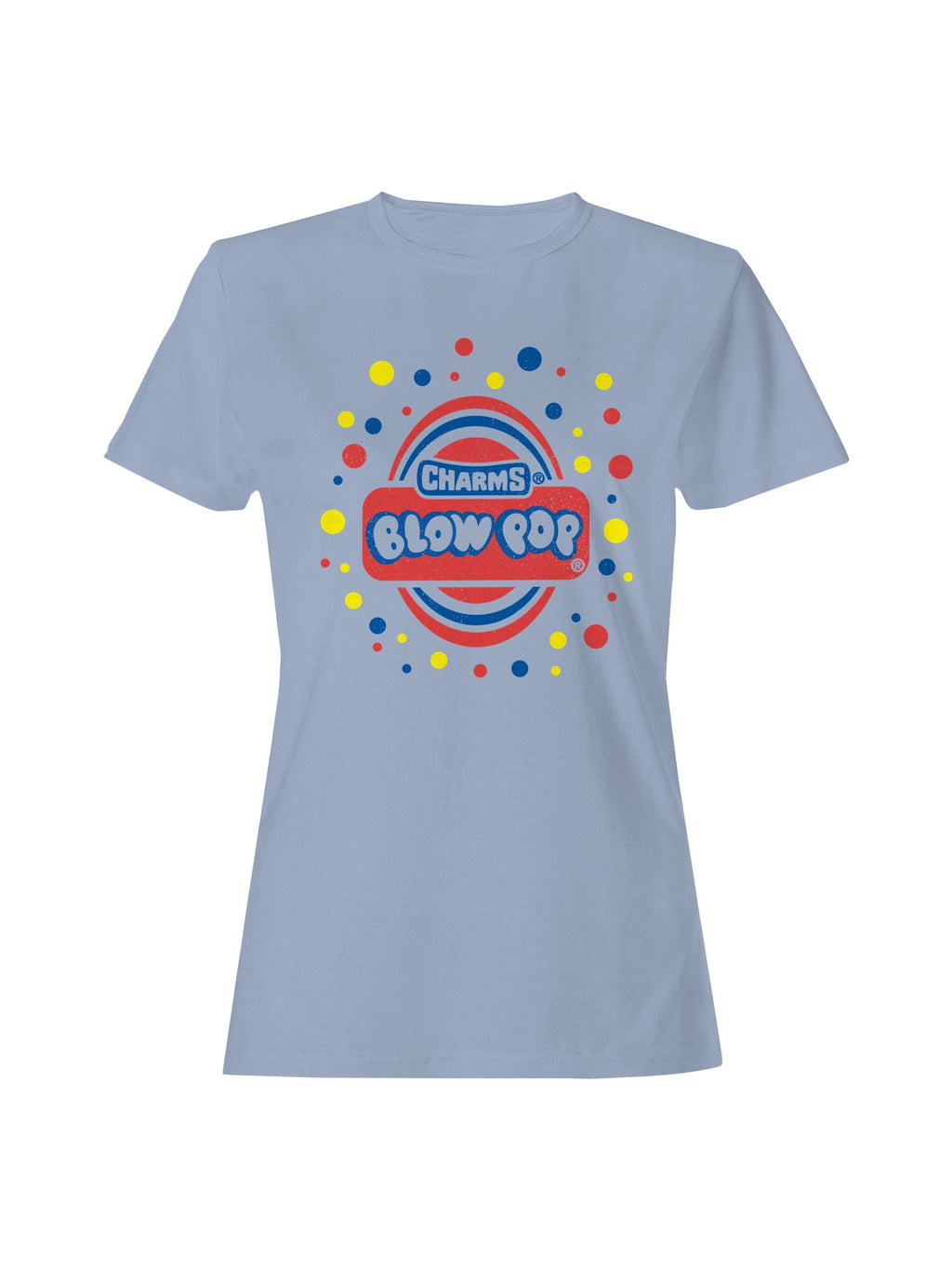 Officially Licensed Blow Pop Charms Blow Pop Colorful Design Women's T-shirt