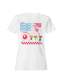 Officially Licensed Blow Pop Bubble Gum Lollipop Assortment Women's T-shirt