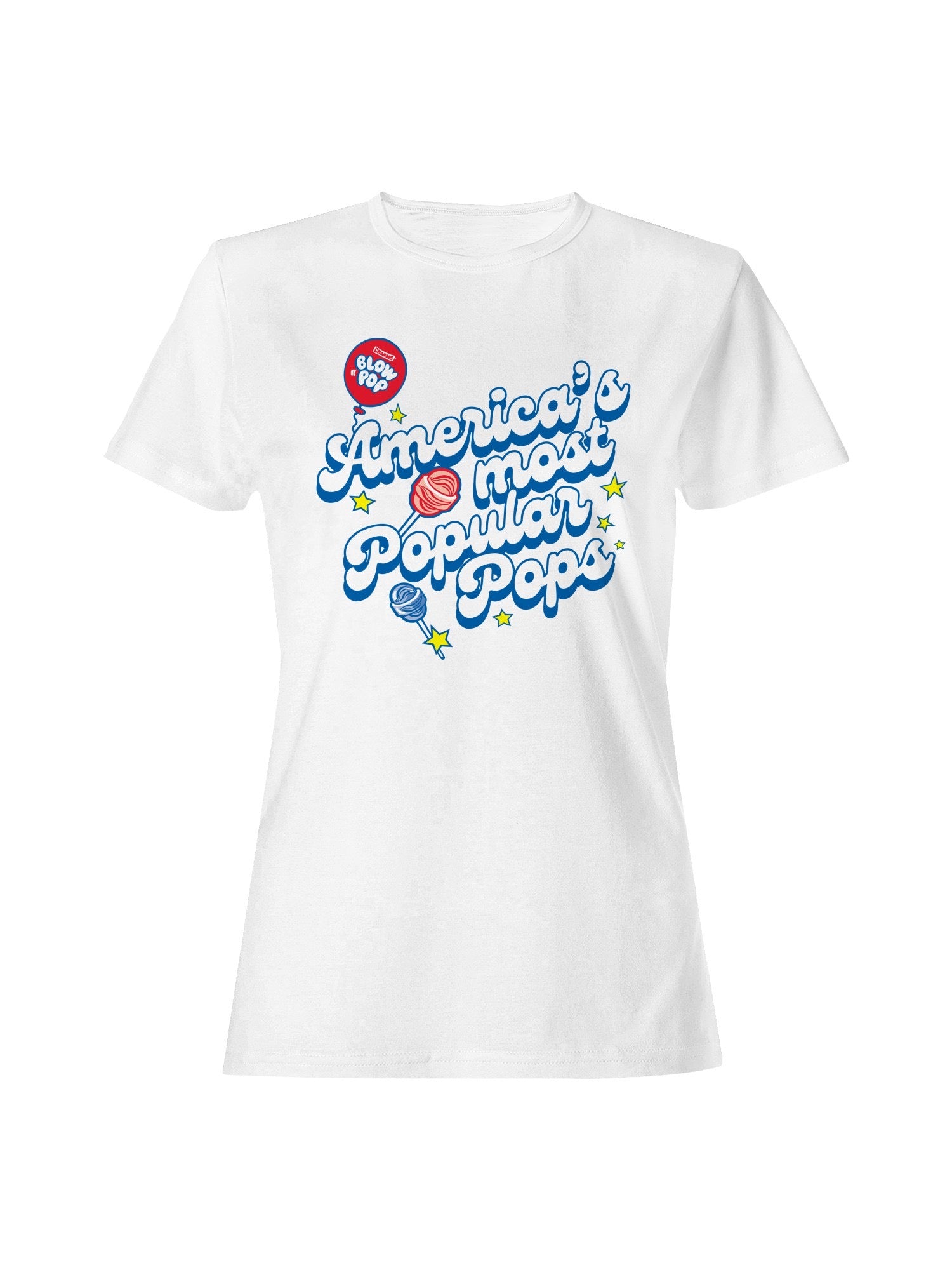 Officially Licensed Blow Pop Popular Lollipop Women's T-shirt
