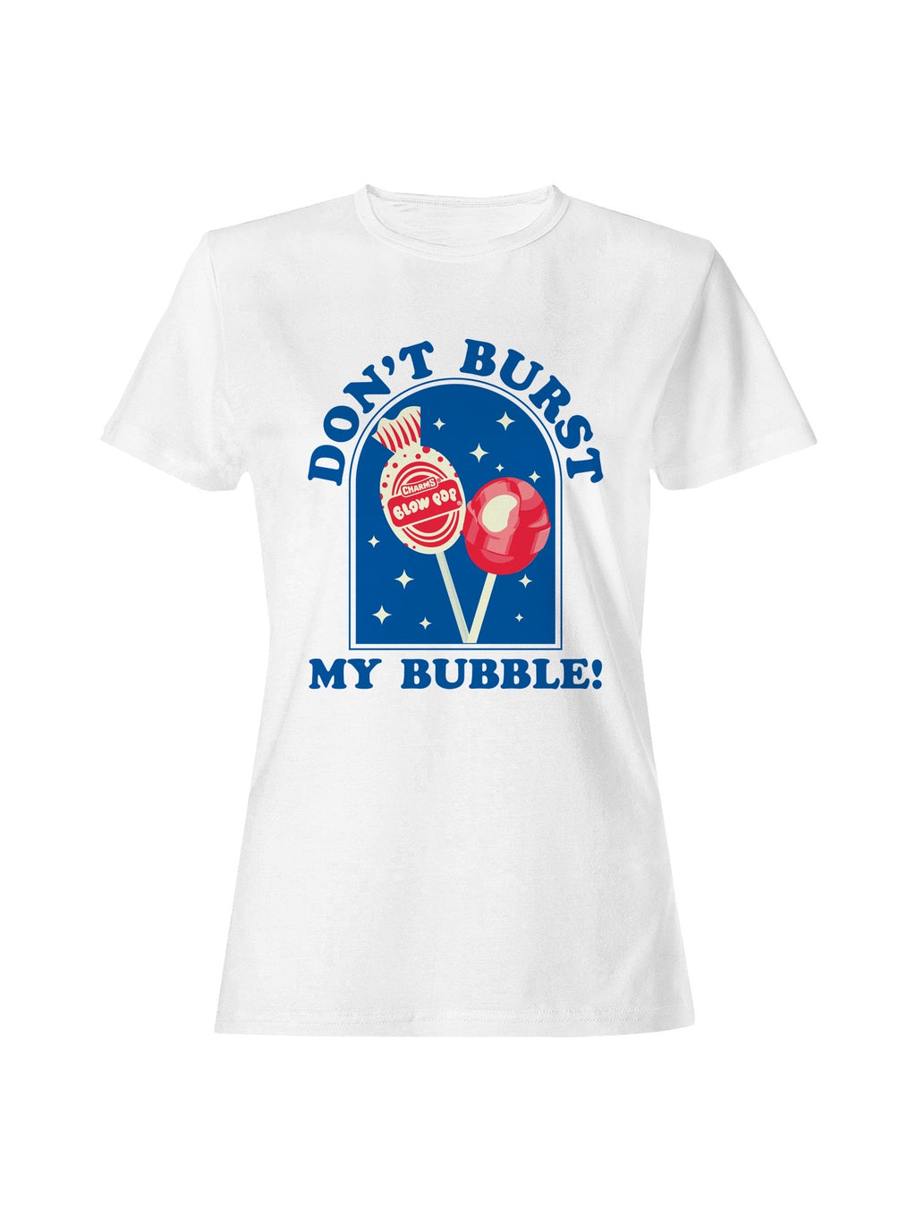 Officially Licensed Blow Pop Retro Candy Pop Women's T-shirt