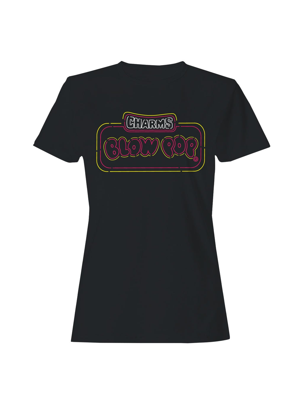 Officially Licensed Blow Pop Neon Blow Pop Sign Decor Women's T-shirt