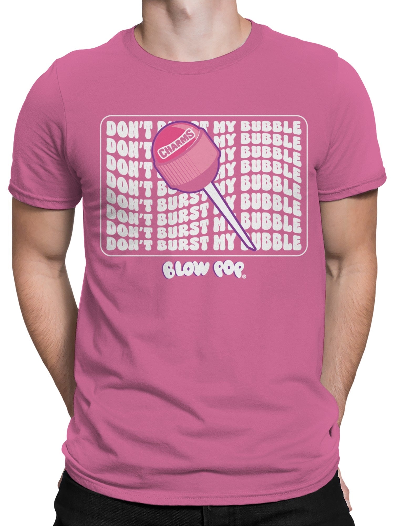 Officially Licensed Blow Pop Charms Blow Pop Men's T-shirt