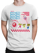 Officially Licensed Blow Pop Bubble Gum Lollipop Assortment Men's T-shirt