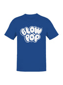 Officially Licensed Blow Pop Blow Pop Classic Logo Men's T-shirt