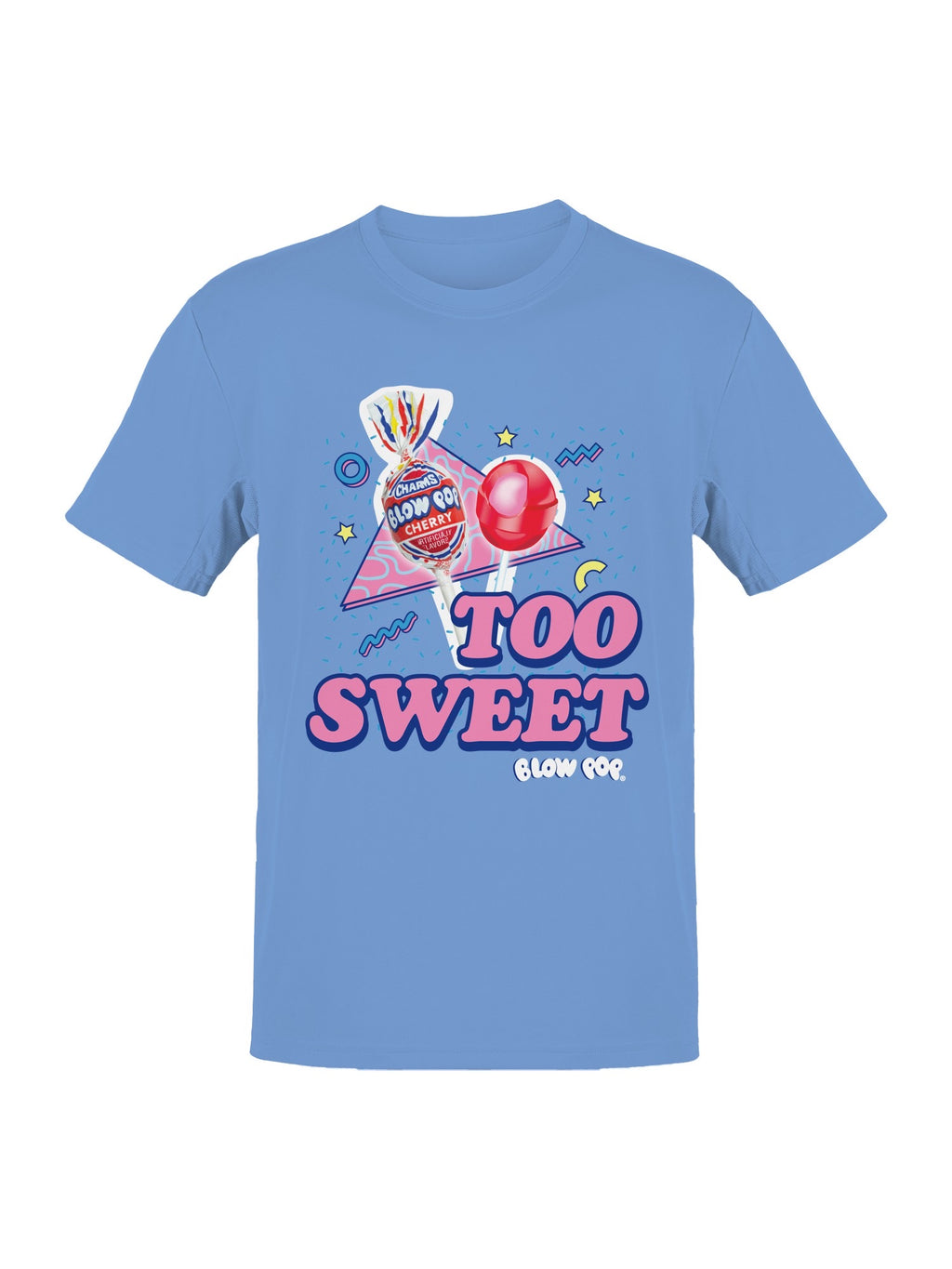 Officially Licensed Blow Pop Cherry Blow Pop Art Men's T-shirt