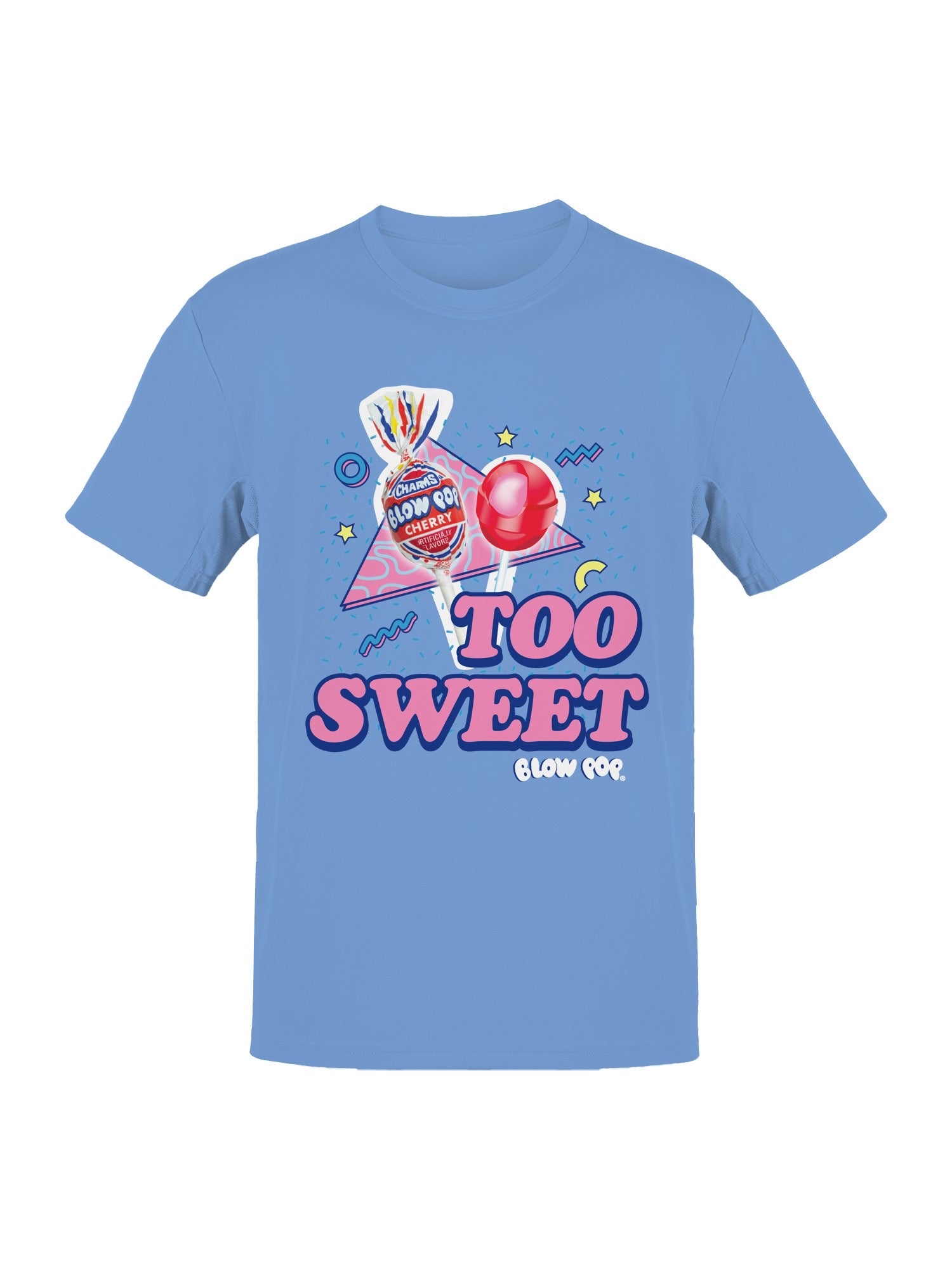 Officially Licensed Blow Pop Cherry Blow Pop Art Men's T-shirt