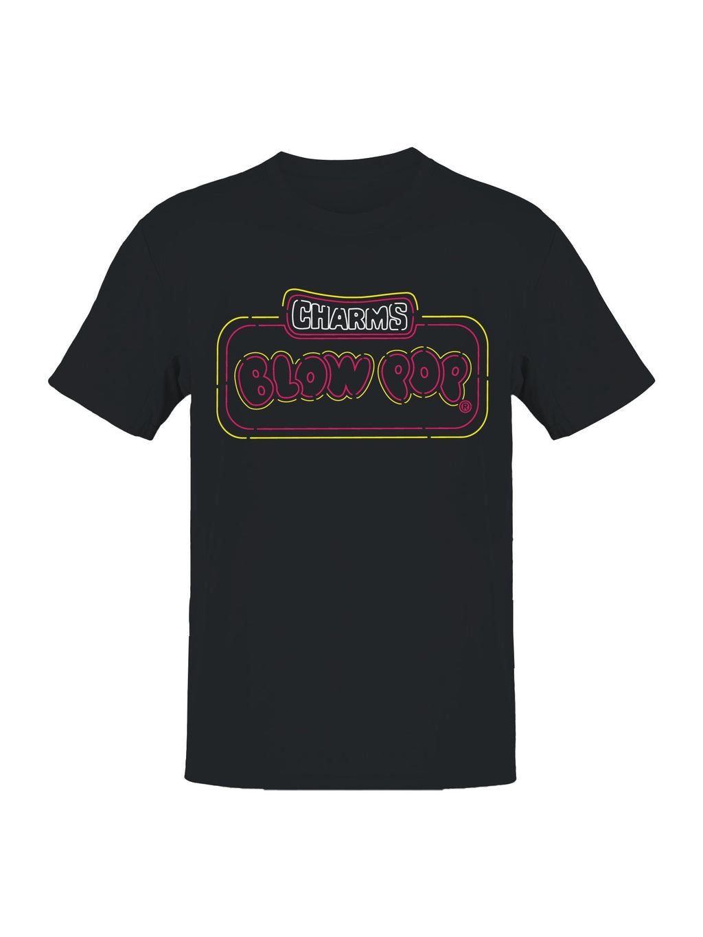 Officially Licensed Blow Pop Neon Blow Pop Sign Decor Men's T-shirt