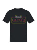 Officially Licensed Blow Pop Neon Blow Pop Sign Decor Men's T-shirt