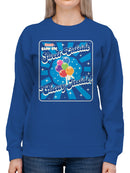 Officially Licensed Blow Pop Sweet Blow Pop Women's Sweatshirt