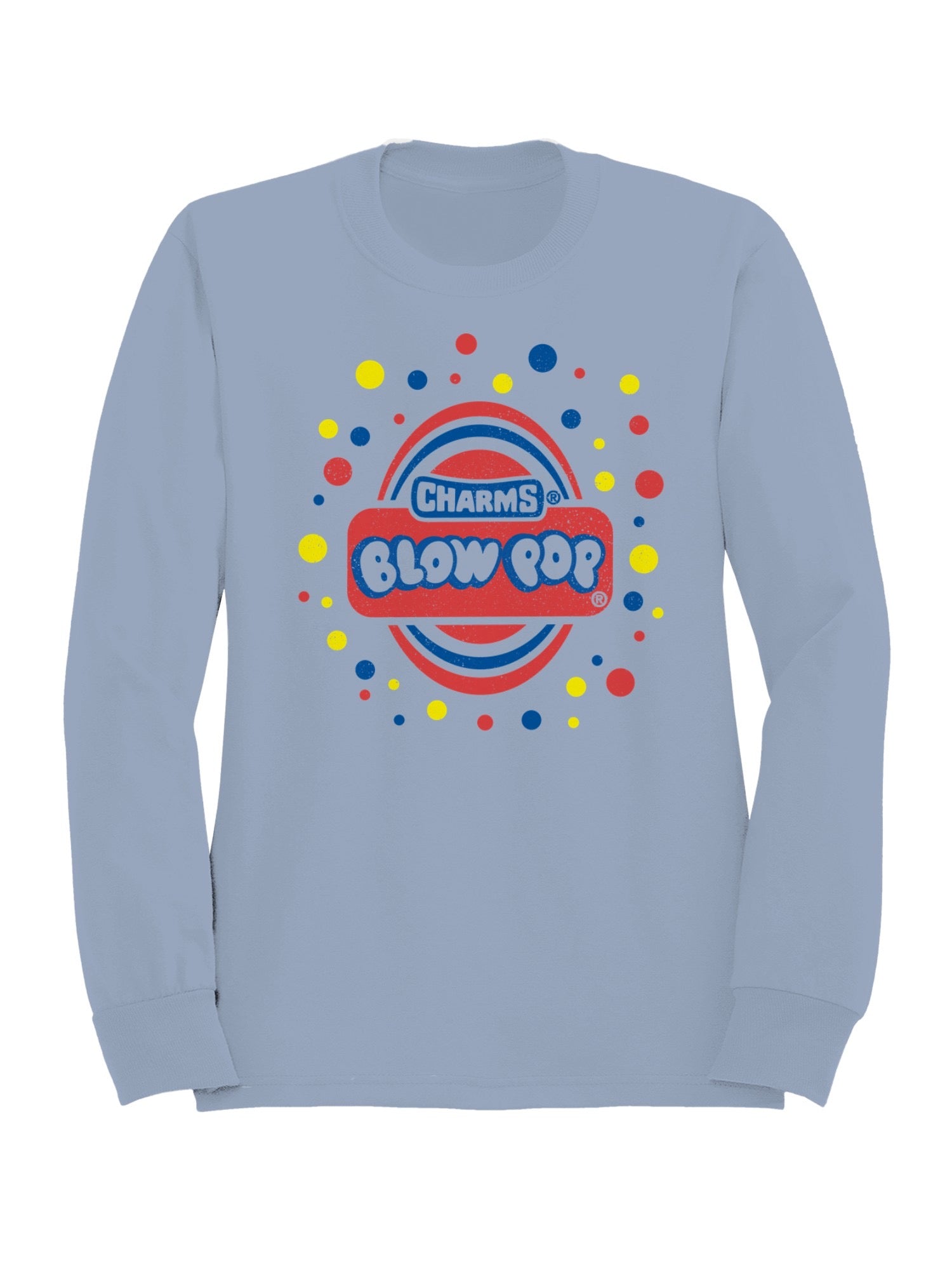 Officially Licensed Blow Pop Charms Blow Pop Colorful Design Women's Sweatshirt