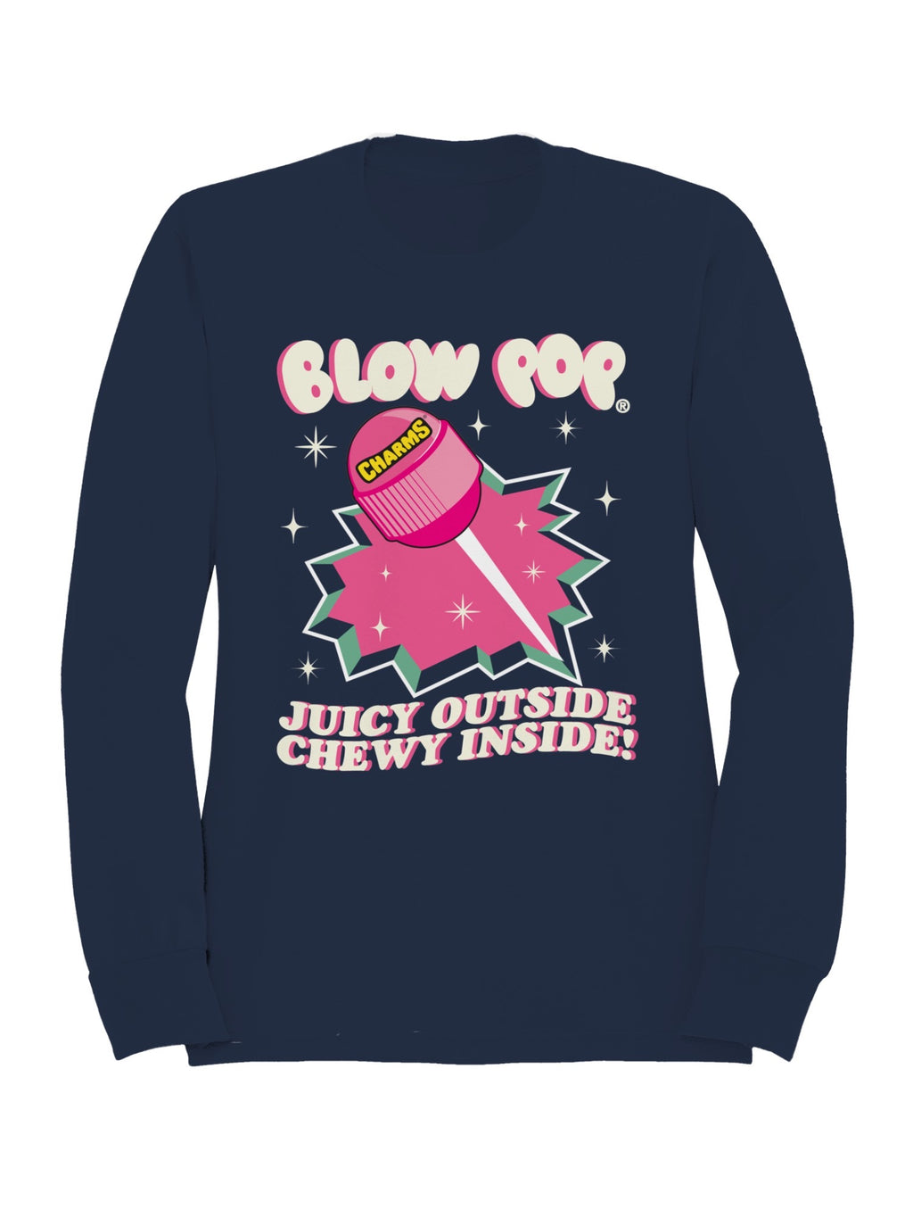 Officially Licensed Blow Pop Charms Blow Pop Design Women's Sweatshirt