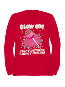 Officially Licensed Blow Pop Charms Blow Pop Design Women's Sweatshirt