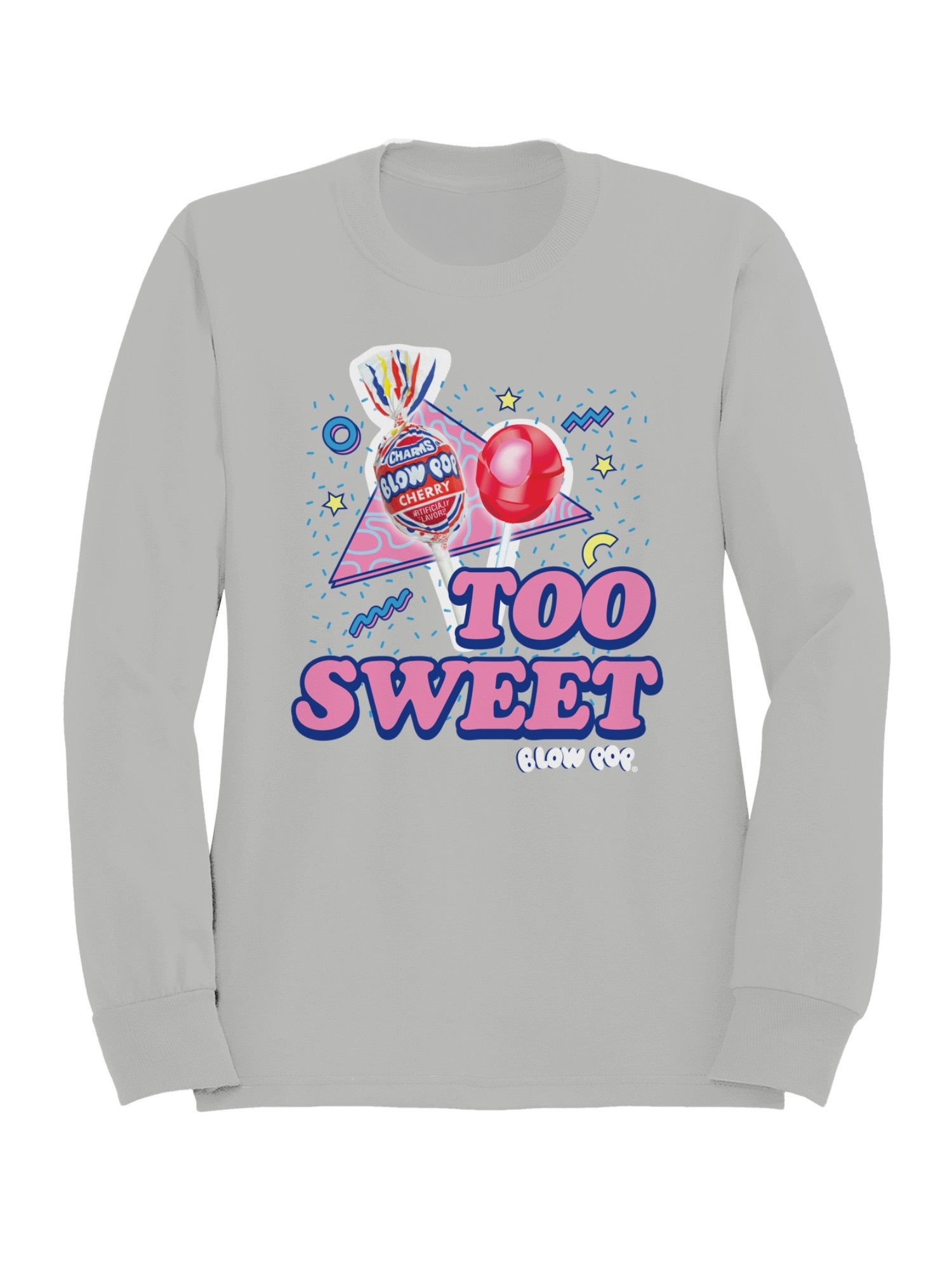Officially Licensed Blow Pop Cherry Blow Pop Art Women's Sweatshirt