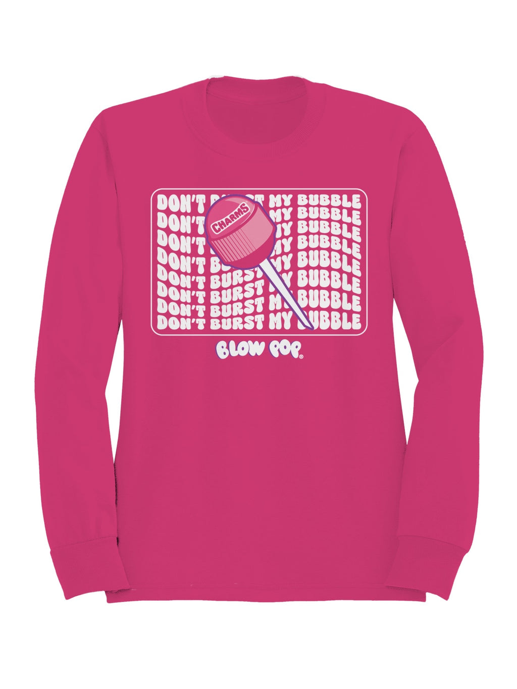 Officially Licensed Blow Pop Charms Blow Pop Women's Sweatshirt