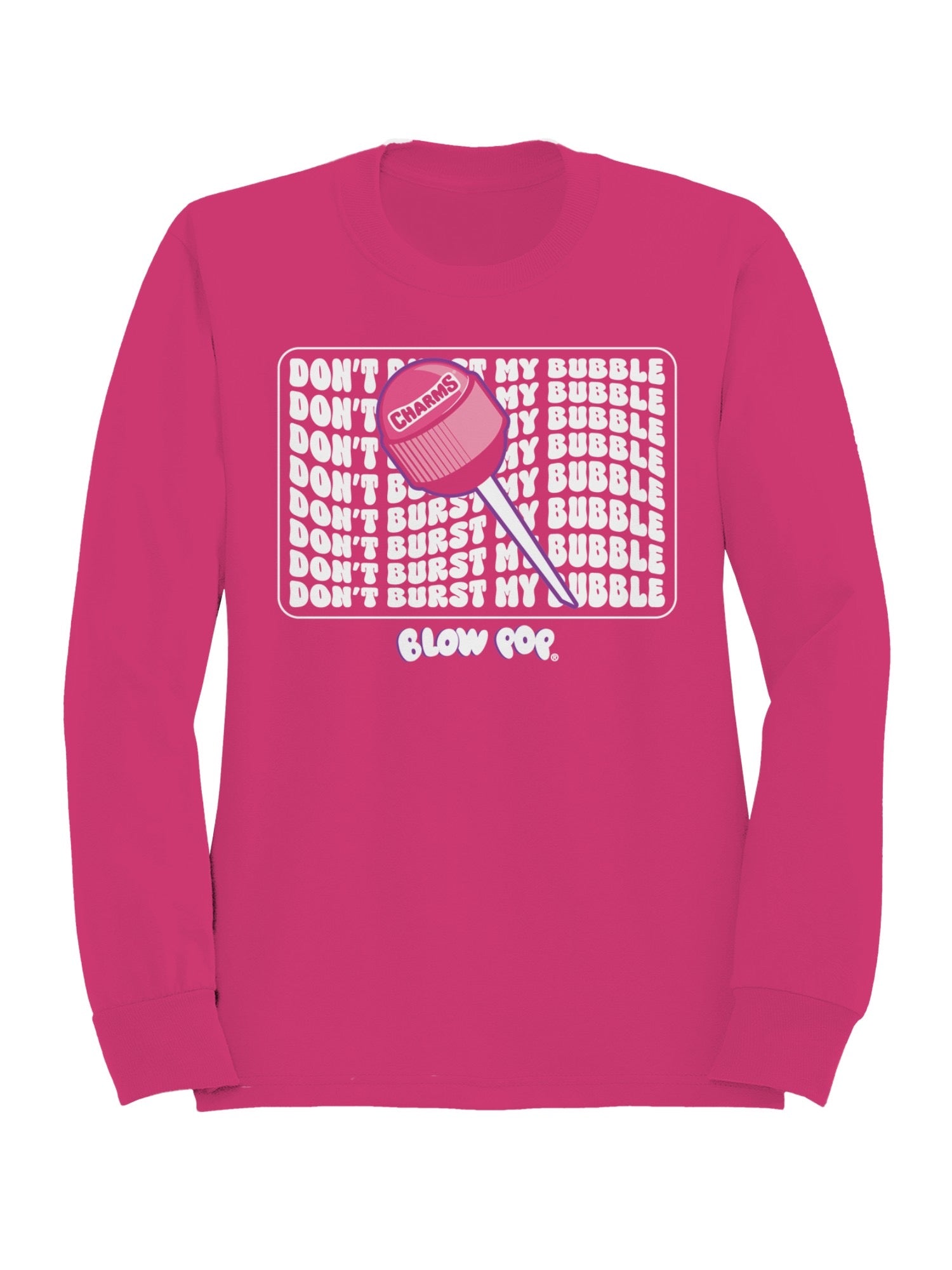 Officially Licensed Blow Pop Charms Blow Pop Women's Sweatshirt