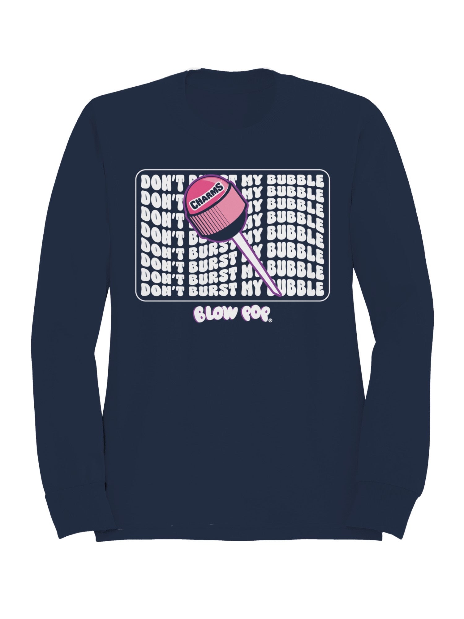 Officially Licensed Blow Pop Charms Blow Pop Women's Sweatshirt
