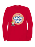 Officially Licensed Blow Pop Lollipop Candy Charms Treat Women's Sweatshirt