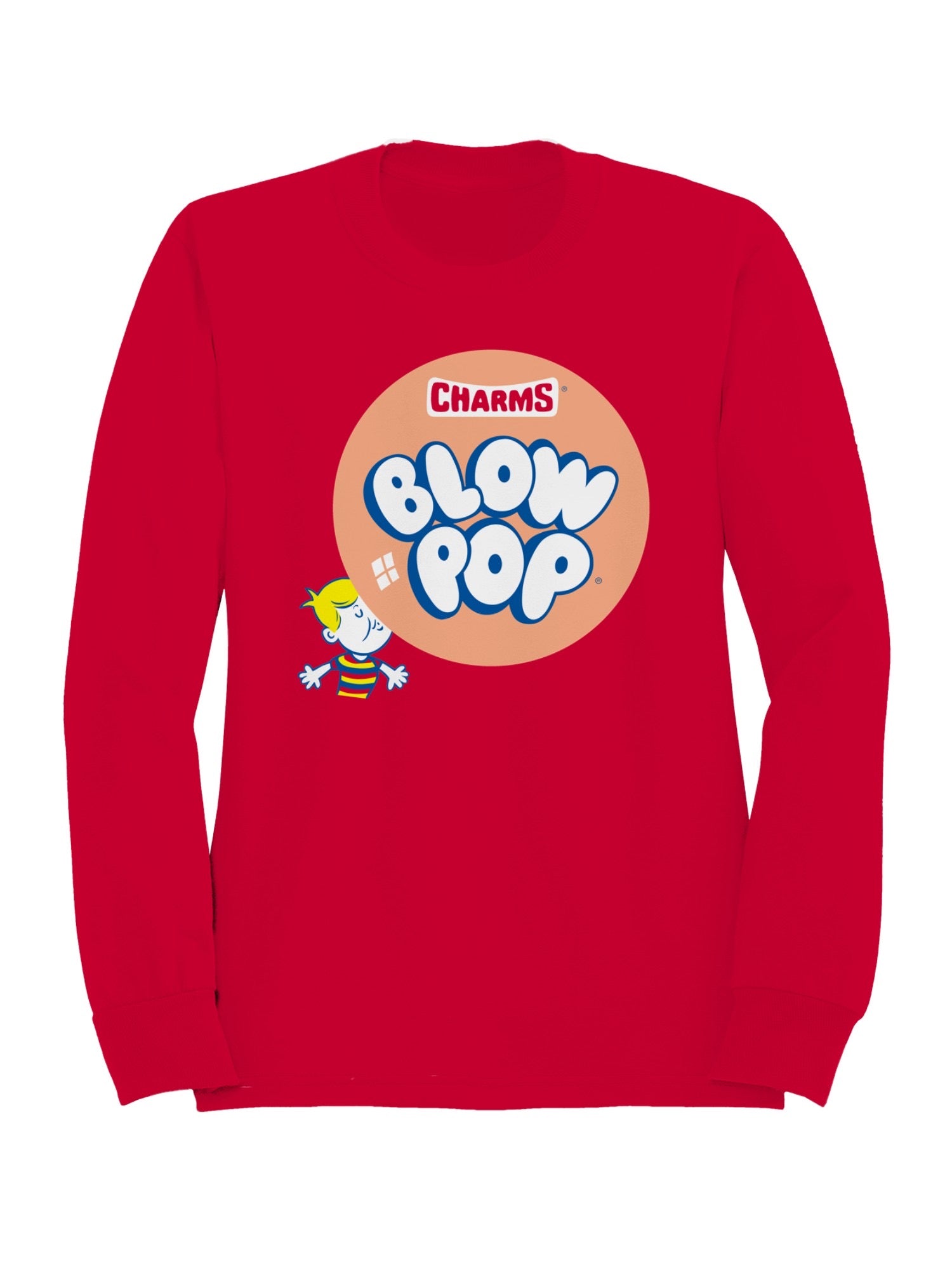 Officially Licensed Blow Pop Lollipop Candy Charms Treat Women's Sweatshirt